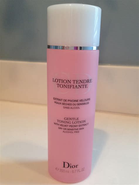 dior toning lotion.